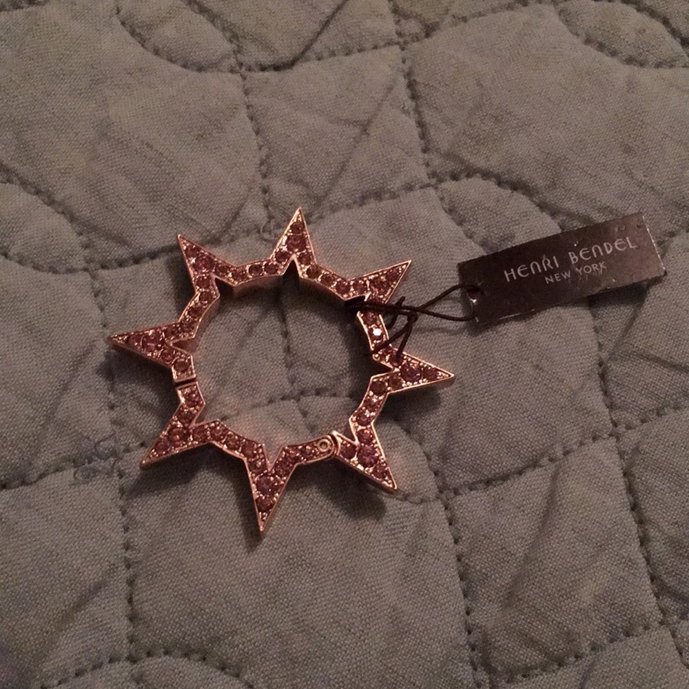 Henri Bendel Pave Scarf & Key Holder